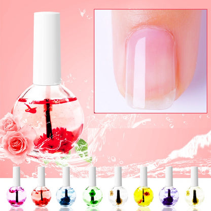 Natural Dried Flower Nail Nutrition Oil