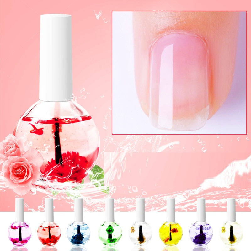 Natural Dried Flower Nail Nutrition Oil