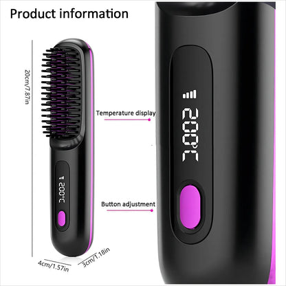 S7 Cordless Hair Straightening Brush