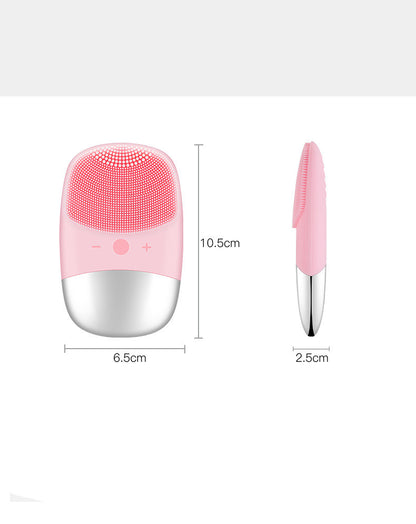 Mini Silicone Electric Facial Cleansing Brush