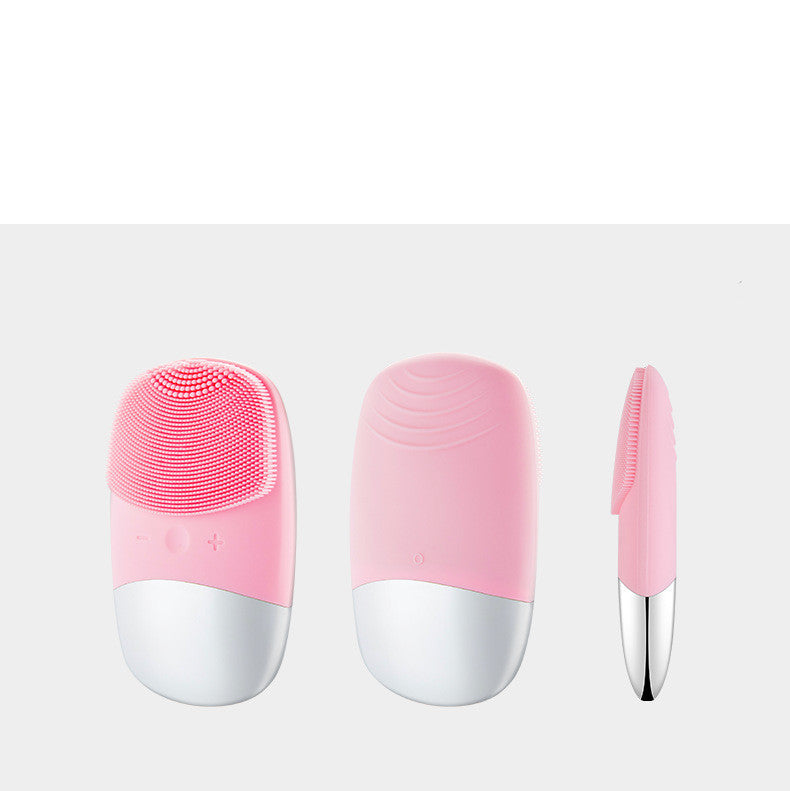 Mini Silicone Electric Facial Cleansing Brush