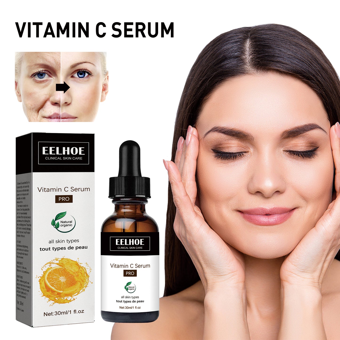 EELHOE Vitamin C Anti-Aging Face Serum