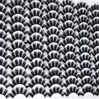 3D Multi-Layer False Eyelashes – Soft, Natural & Reusable
