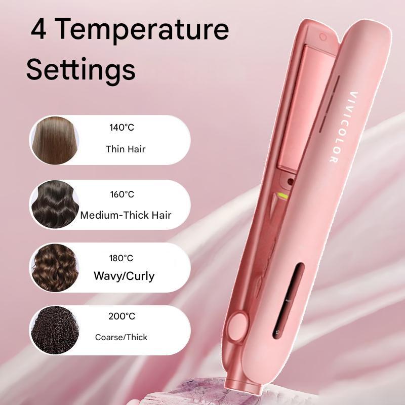 Gentlemen’s 2-in-1 Bangs Straightener & Curler