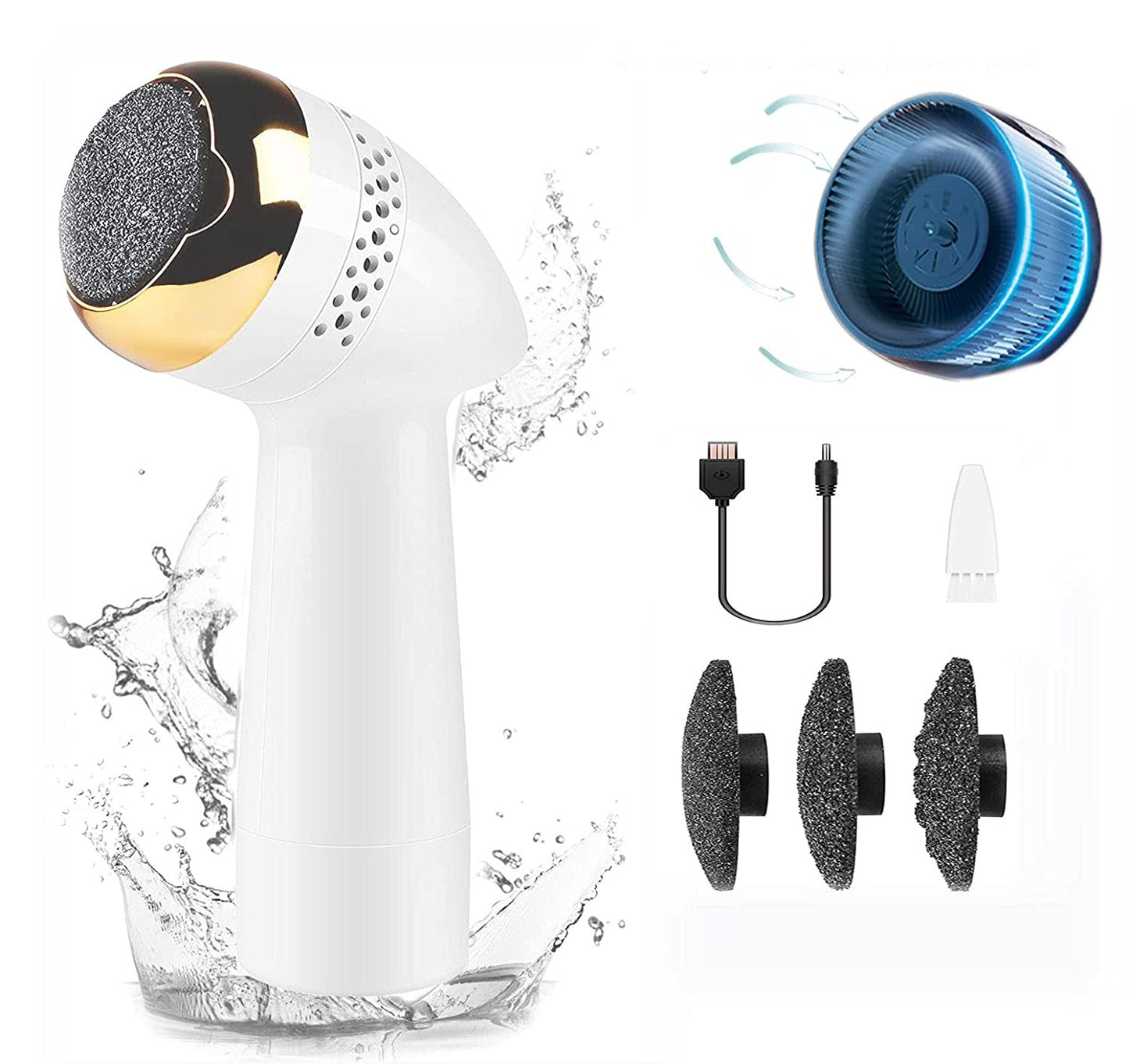 Vacuum Callus Remover & Dead Skin Exfoliator for Foot Care