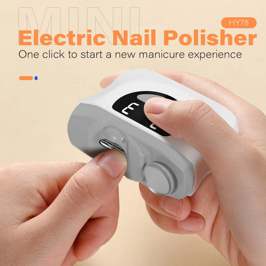 Electric Nail Clippers With LED Light