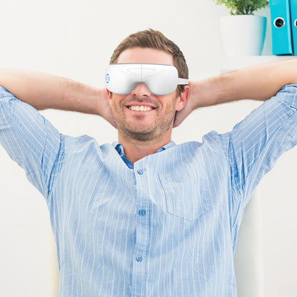 Wireless Eye Massager with Heat, Music & Air Pressure
