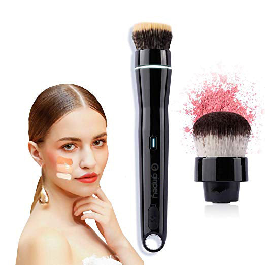 Electric Rotating Makeup Brush Set