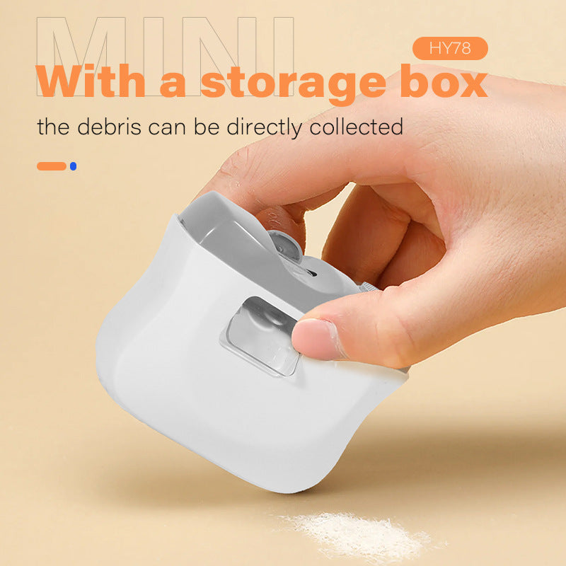 Electric Nail Clippers With LED Light