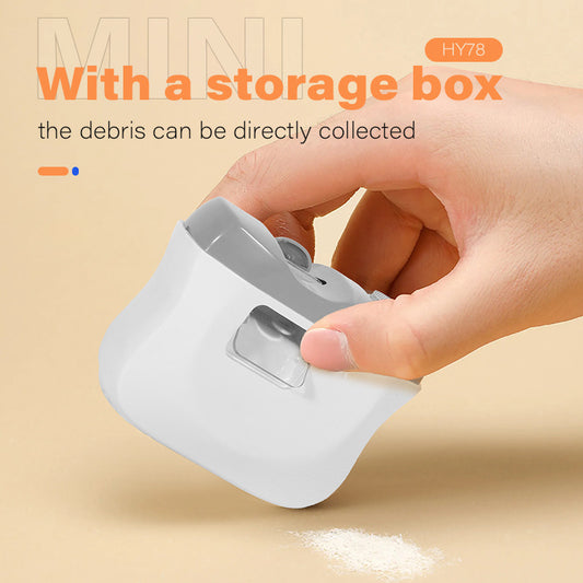 Electric Nail Clippers With LED Light