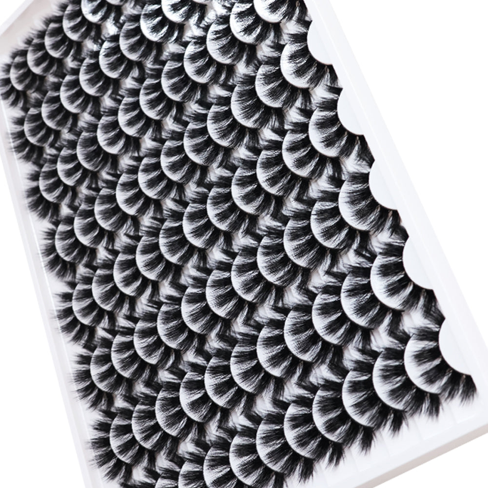 3D Multi-Layer False Eyelashes – Soft, Natural & Reusable