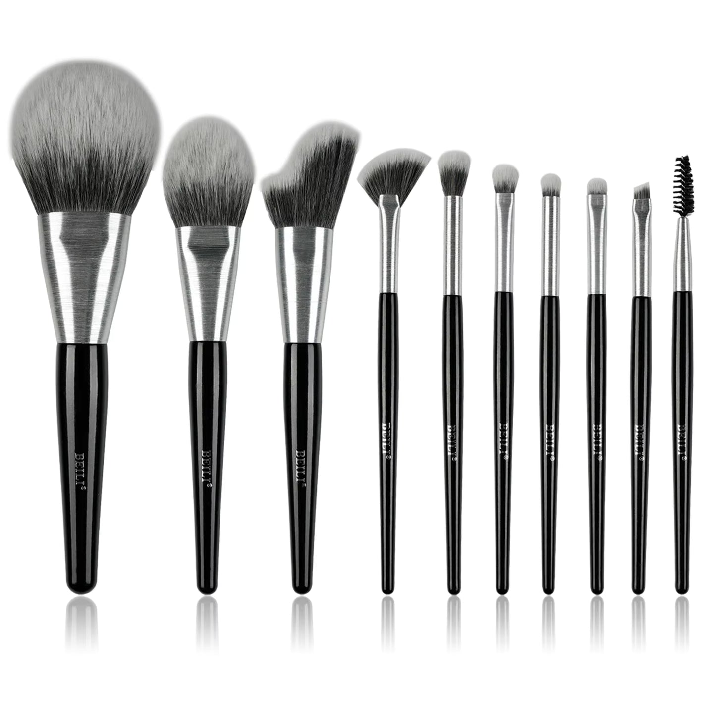 10‑Piece Professional Makeup Brush Set