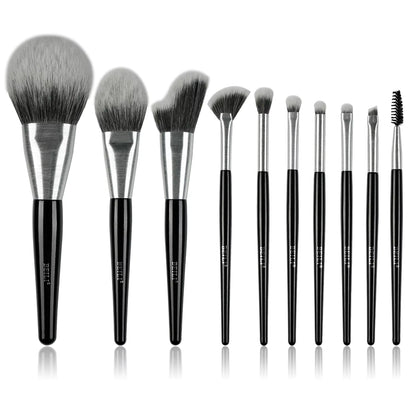 10‑Piece Professional Makeup Brush Set