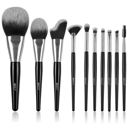 10‑Piece Professional Makeup Brush Set