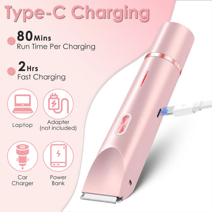 2-in-1 Bikini Trimmer for Women