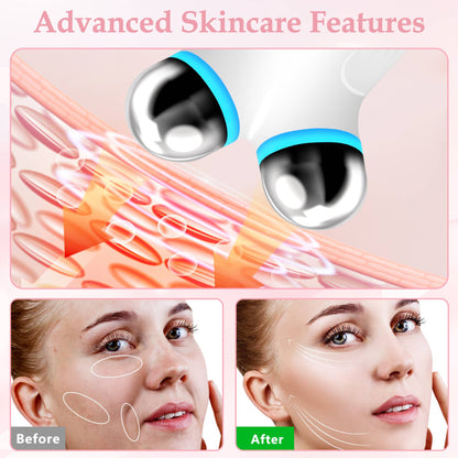 Microcurrent Facial Device Anti-Aging Face Lift