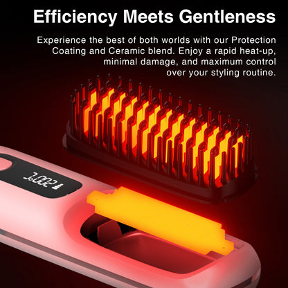 S7 Cordless Hair Straightening Brush