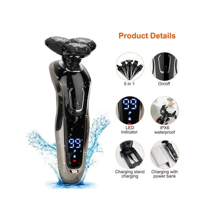 5-in-1 Electric Razor Shaver Kit