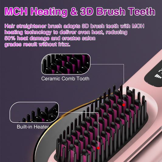 S7 Cordless Hair Straightening Brush