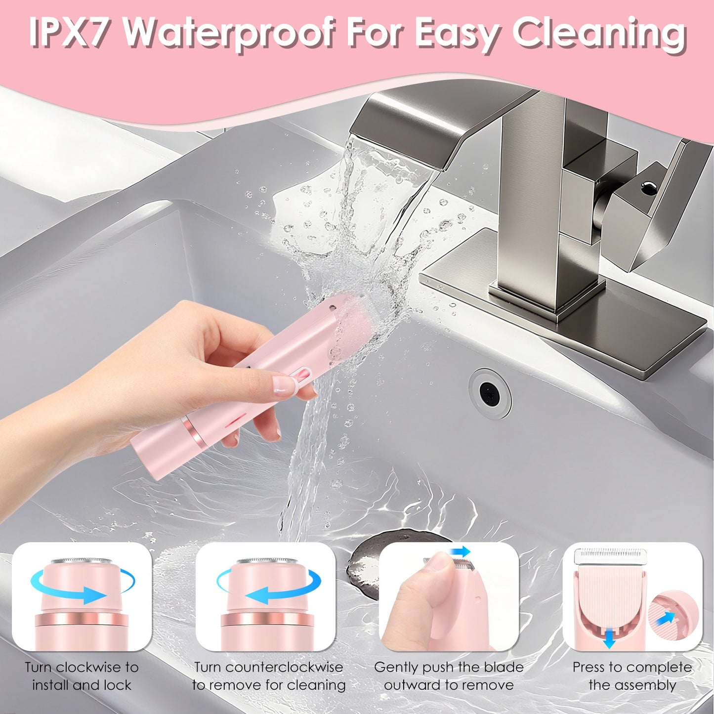 2-in-1 Bikini Trimmer for Women