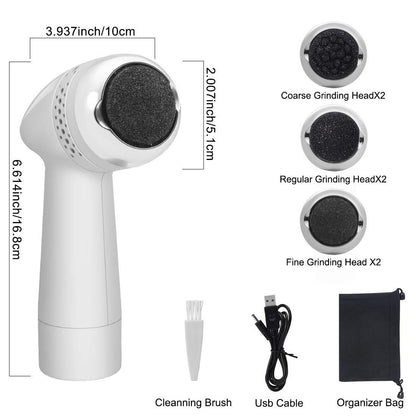 Vacuum Callus Remover & Dead Skin Exfoliator for Foot Care