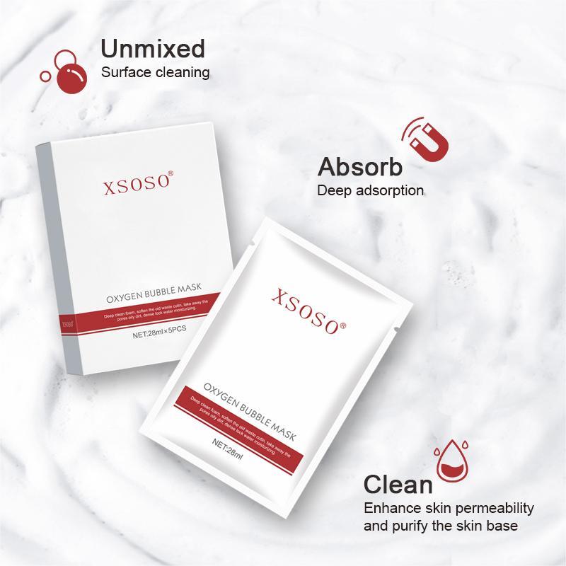 Deep Cleansing Bubble Mask – 5-Piece Set