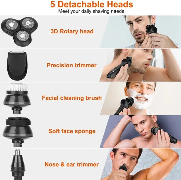 5-in-1 Electric Razor Shaver Kit